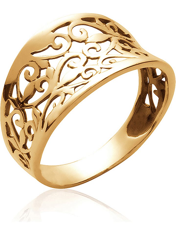 Pozłacany pierścionek