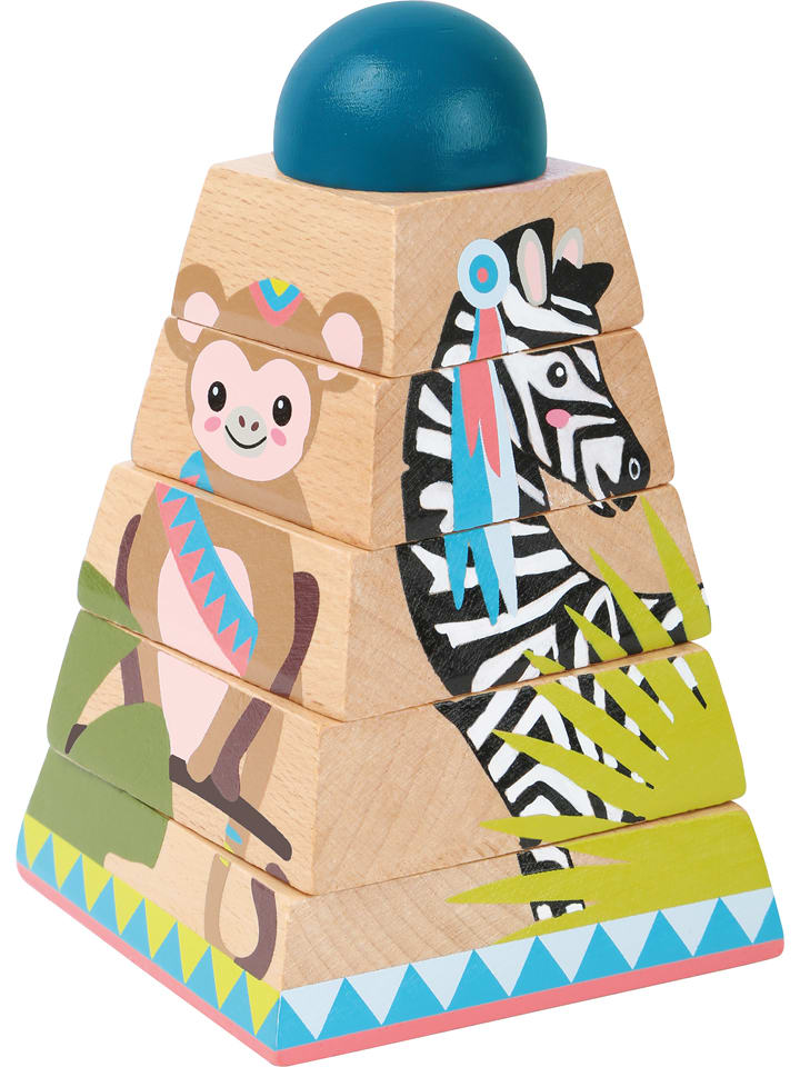 small foot Piramidka "Jungle" - 12 m+ rozmiar: onesize