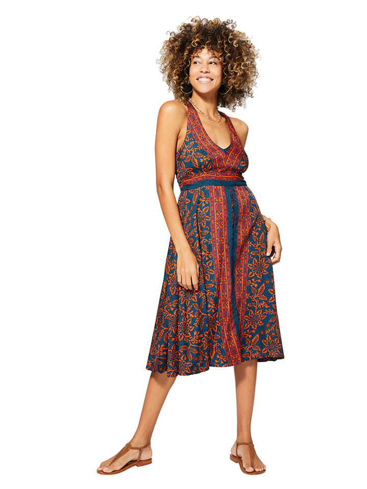 Ipanima Sukienka w kolorze szaro-pomarańczowym rozmiar: 38/40