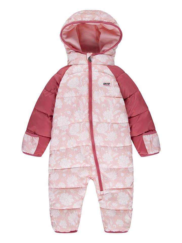 Levi's Kids Kombinezon zimowy w kolorze jasnoróżowym rozmiar: 74
