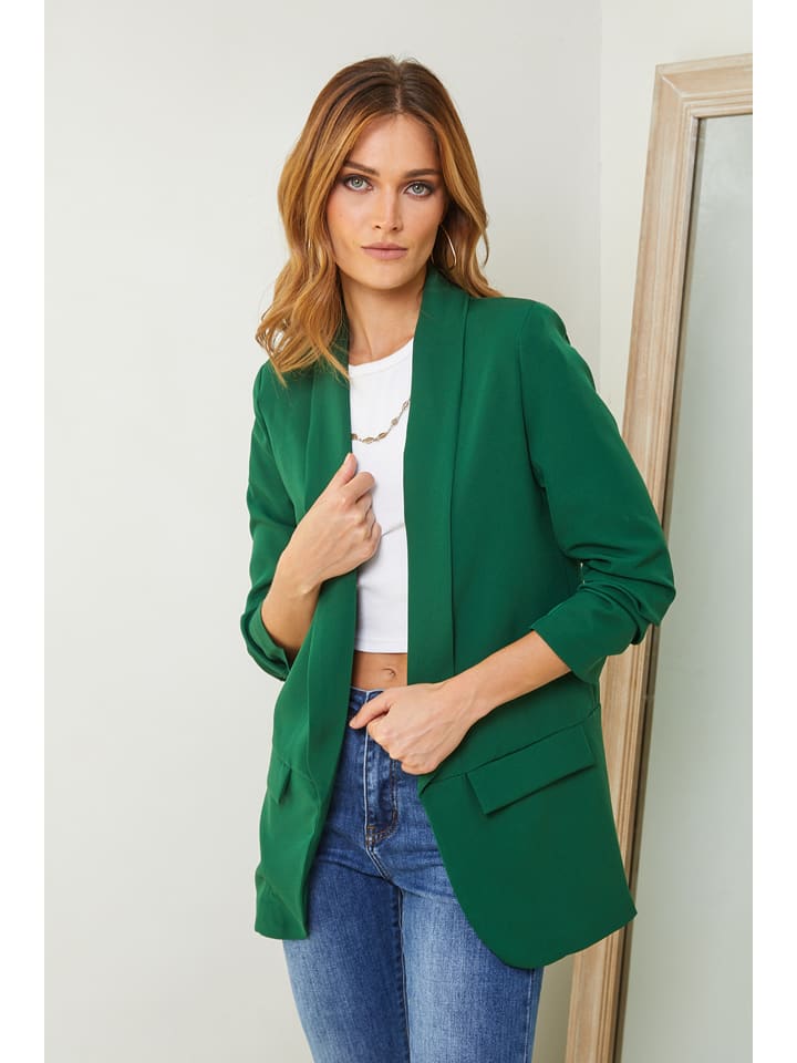 Joséfine Blezer "Marius" w kolorze zielonym rozmiar: 38