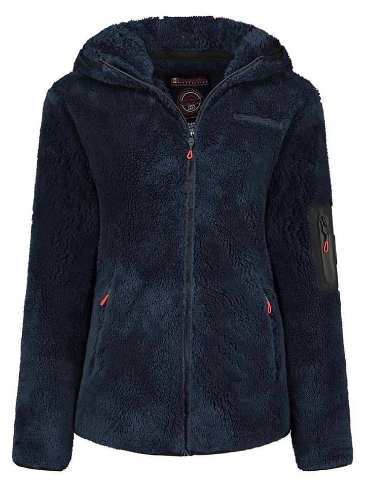 Canadian Peak Kurtka polarowa "Ulebeak" w kolorze granatowym rozmiar: S
