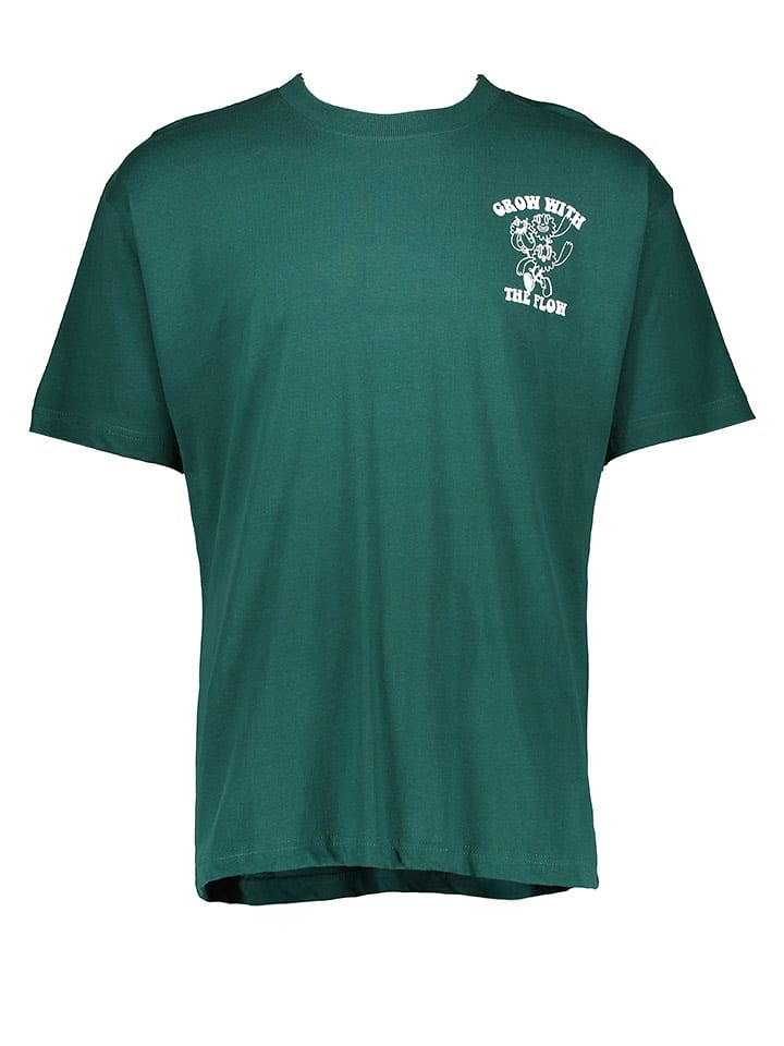 Sublevel Koszulka w kolorze zielonym rozmiar: L