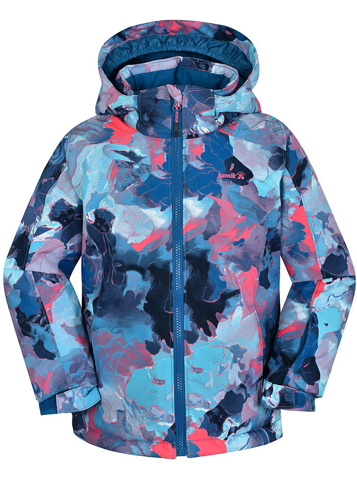Kamik Kurtka narciarska "Orchida" ze wzorem rozmiar: 122