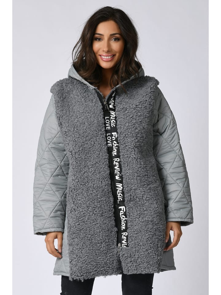 Kurtka przejściowa "Romy" w kolorze szarym