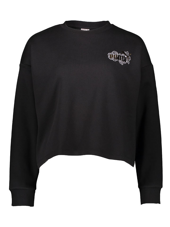 Puma Bluza "Essentials+" w kolorze czarnym rozmiar: S