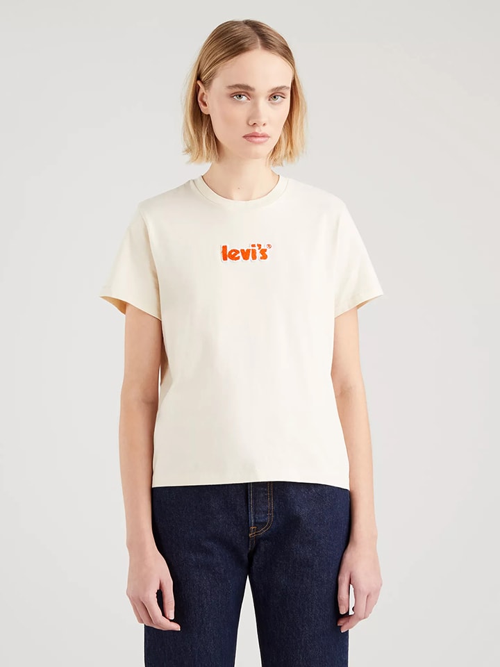 Koszulka w kolorze kremowym