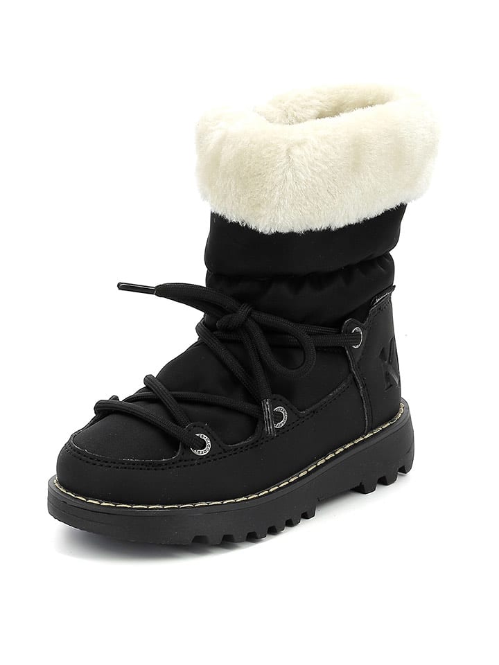 Kickers Kozaki zimowe "Kickneosnow" w kolorze czarnym rozmiar: 29