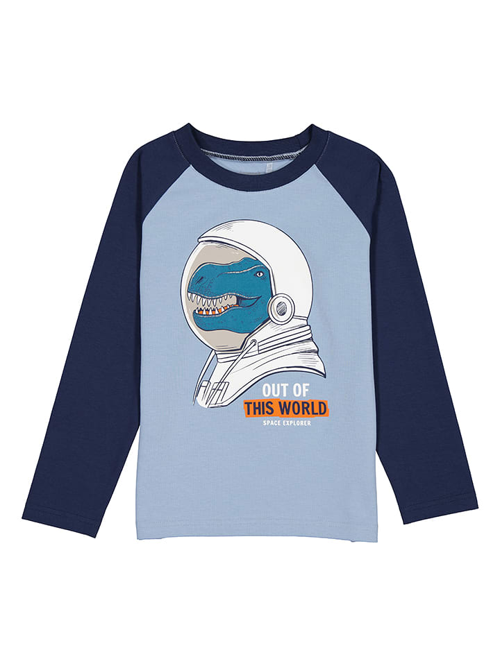 lamino Koszulka w kolorze błękitno-granatowym rozmiar: 146