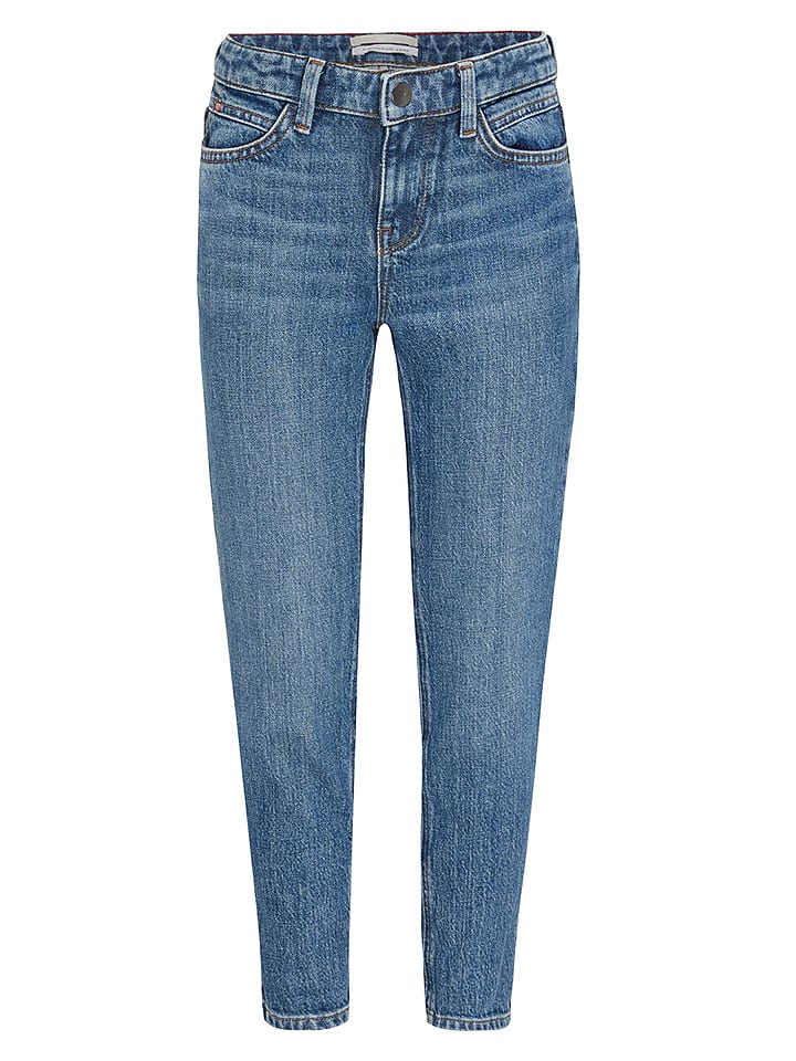 Dżinsy "Tina" - Tapered fit - w kolorze niebieskim