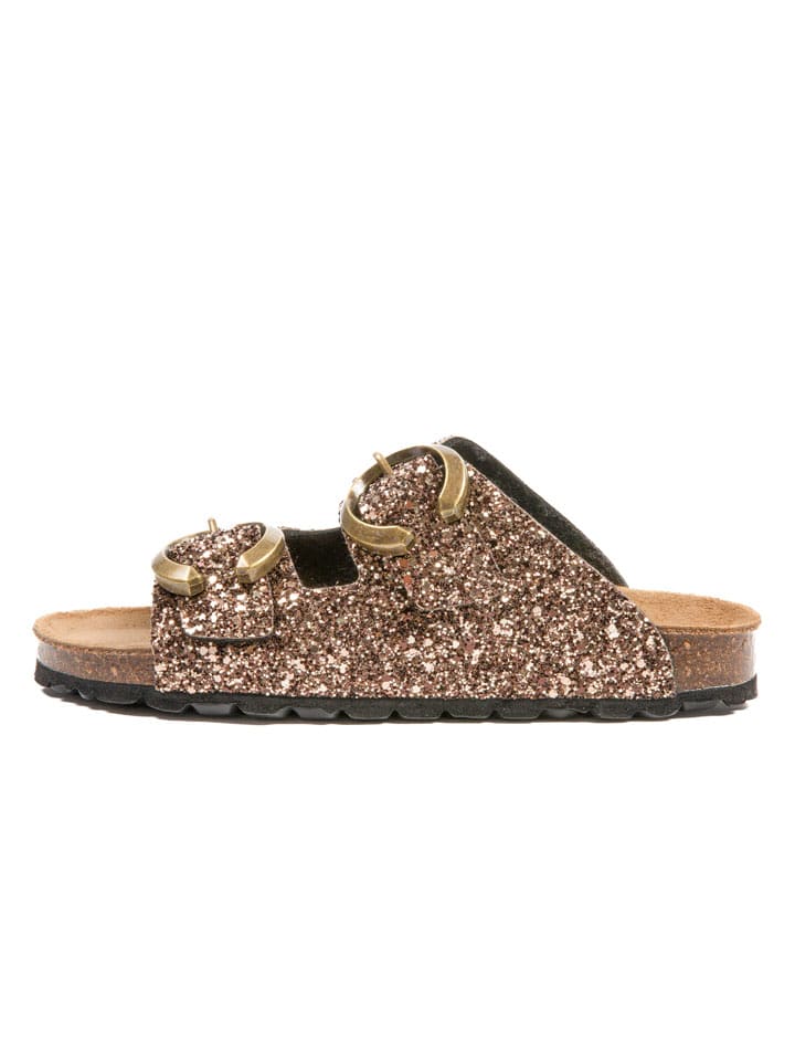 billowy Klapki w kolorze brązowym rozmiar: 42