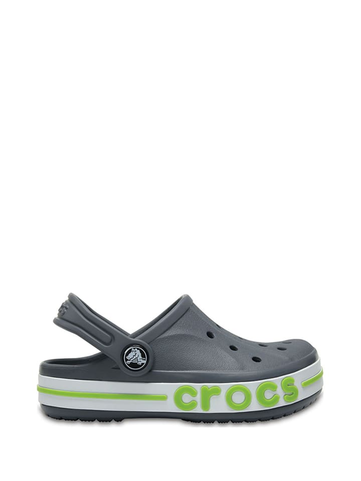 Crocs Chodaki "Bayband" w kolorze antracytowym rozmiar: 19/20