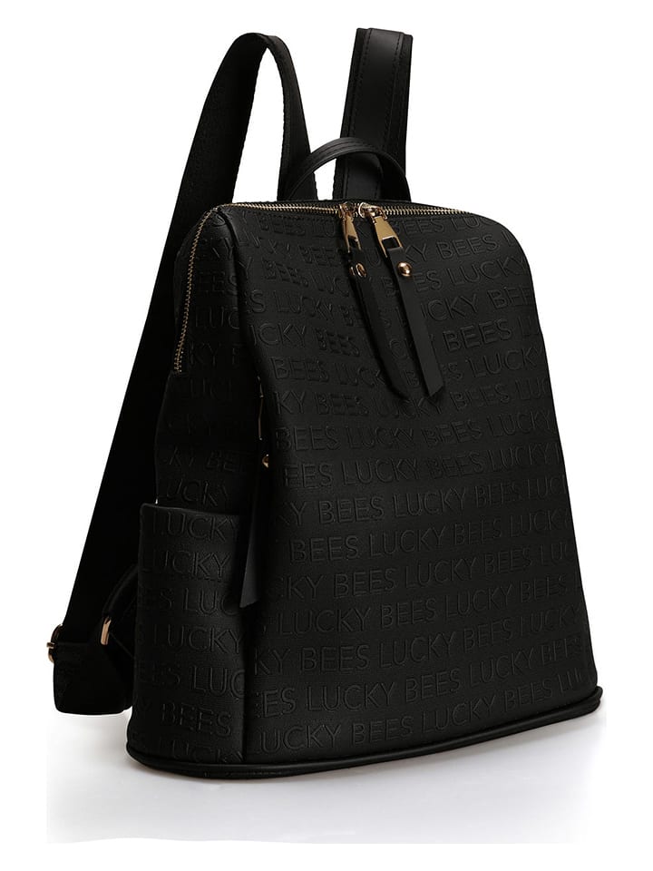 Lucky Bees Plecak w kolorze czarnym - 30 x 35 x 13 cm rozmiar: onesize