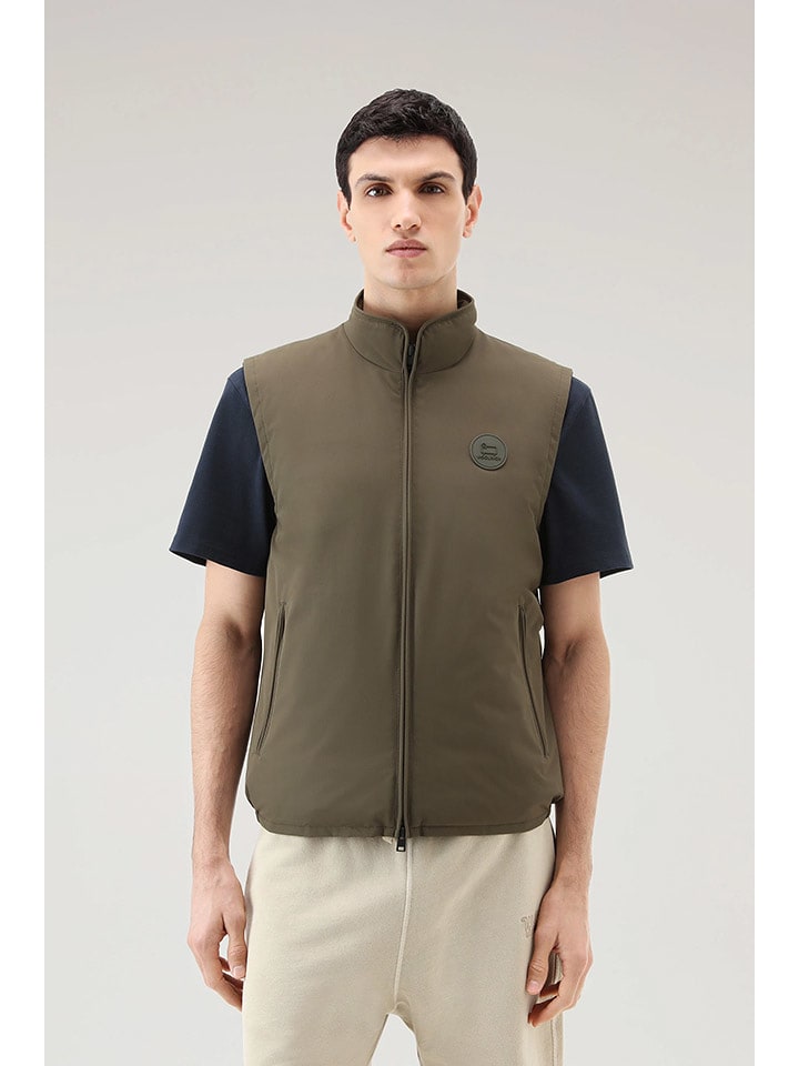 Woolrich Kamizelka "Pacific" w kolorze khaki rozmiar: S