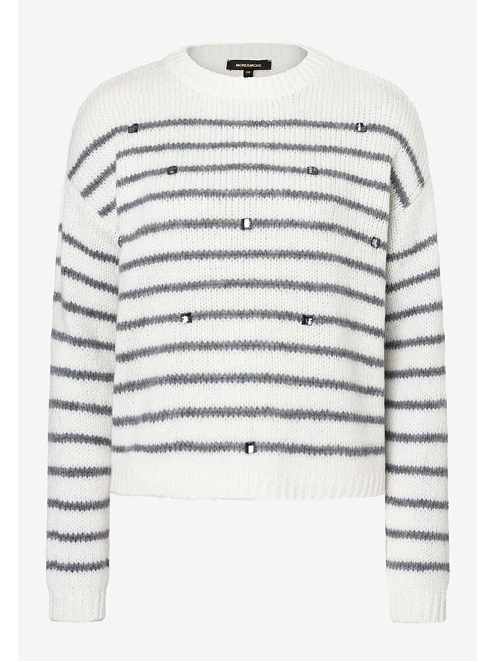 More & More Sweter w kolorze białym rozmiar: 40