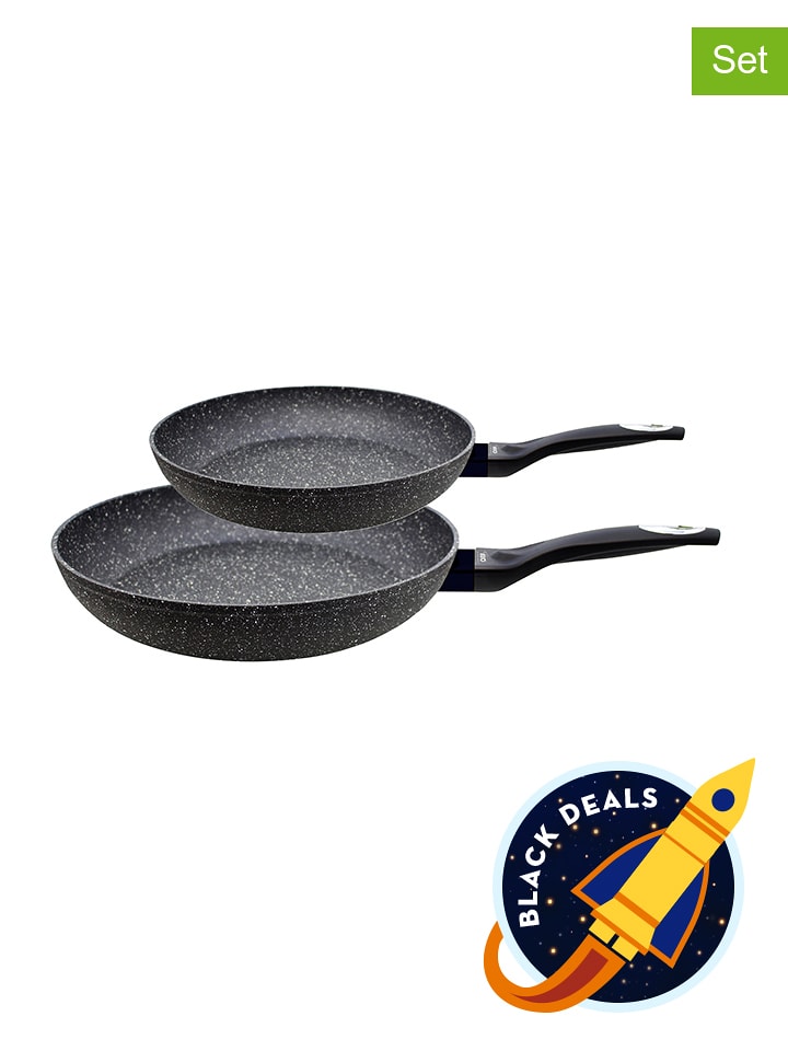 Elo Patelnie (2 szt.) w kolorze czarno-szarym rozmiar: onesize