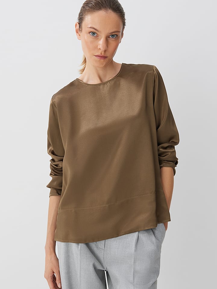 Someday Bluzka "Zaicy" w kolorze jasnobrązowym rozmiar: 42