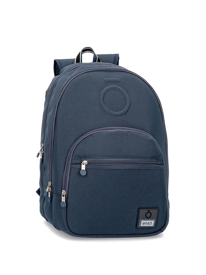 Plecak w kolorze granatowym - (S)32 x (W)44 x (G)17 cm