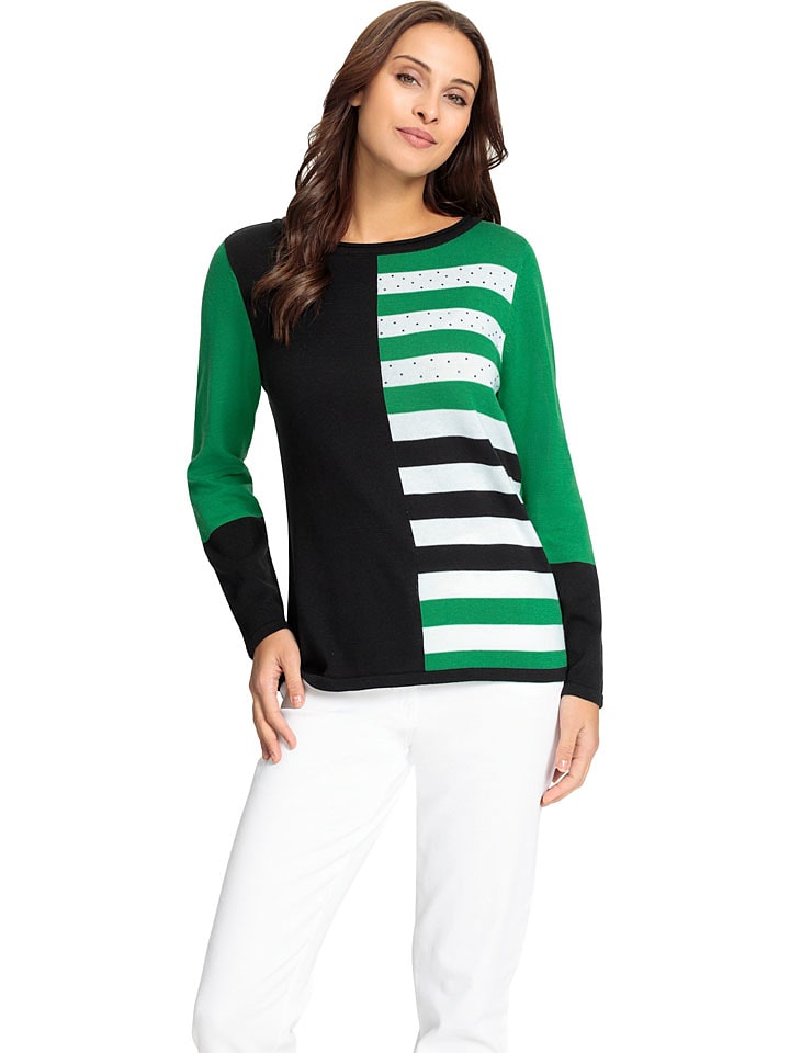 WITT WEIDEN Sweter w kolorze zielonym rozmiar: 36