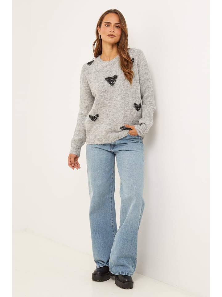 Soft Cashmere Sweter w kolorze jasnoszarym rozmiar: 36/38