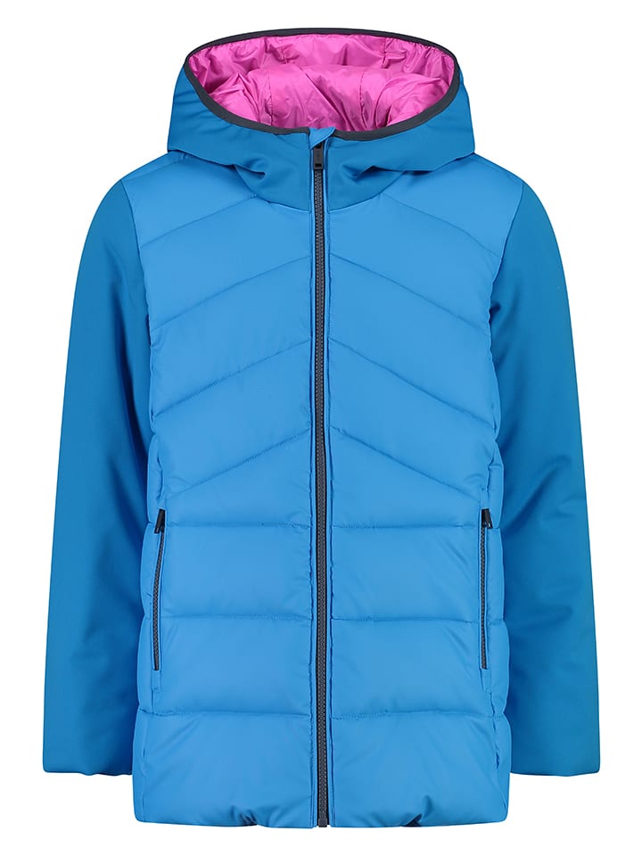 CMP Kurtka pikowana w kolorze błękitnym rozmiar: 176