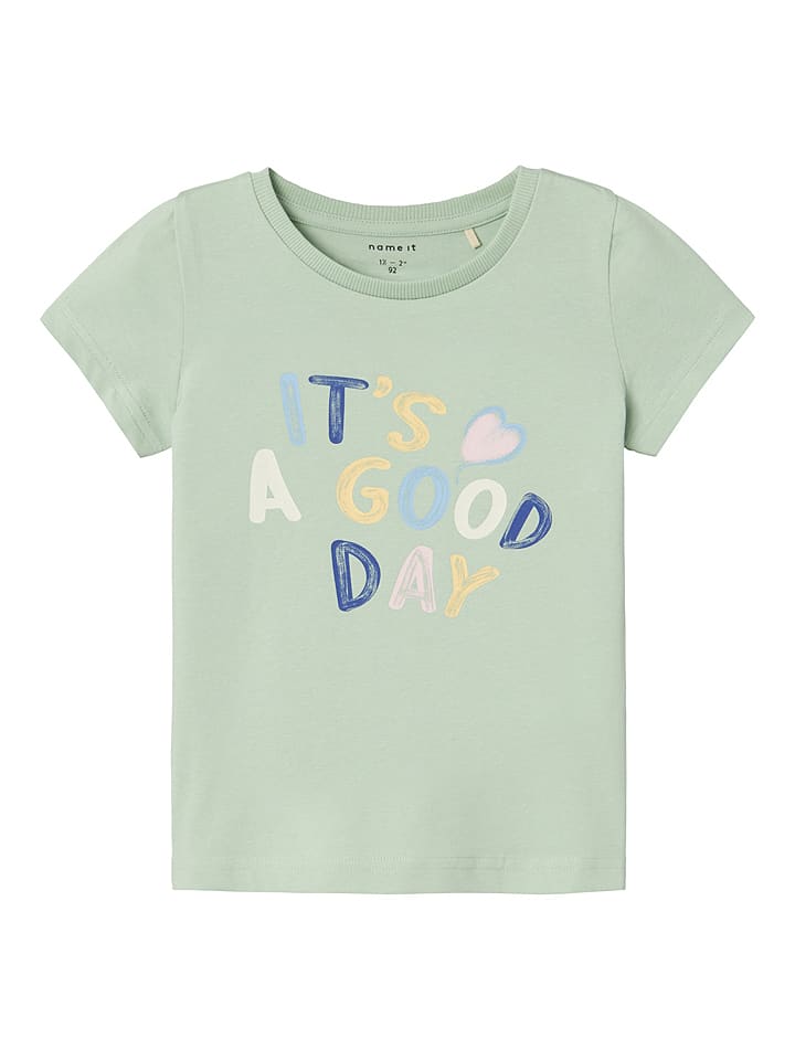 name it Koszulka "Himmel" w kolorze zielonym rozmiar: 110