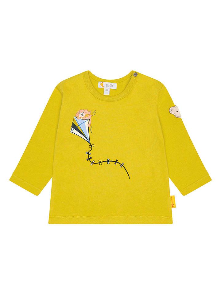 Steiff Koszulka w kolorze żółtym rozmiar: 56