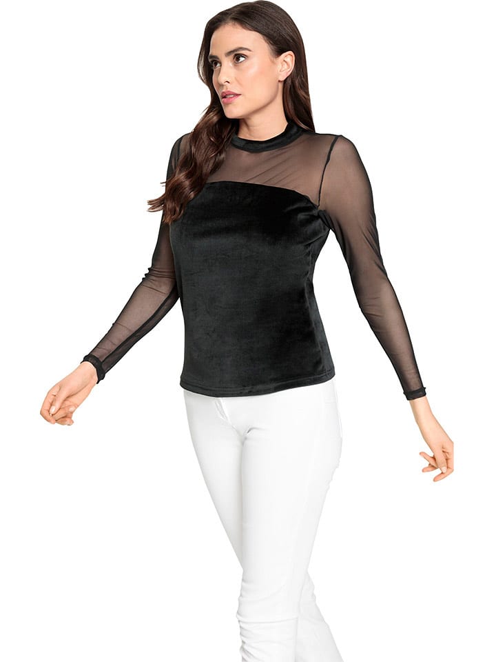 Heine Bluzka w kolorze czarnym rozmiar: 48