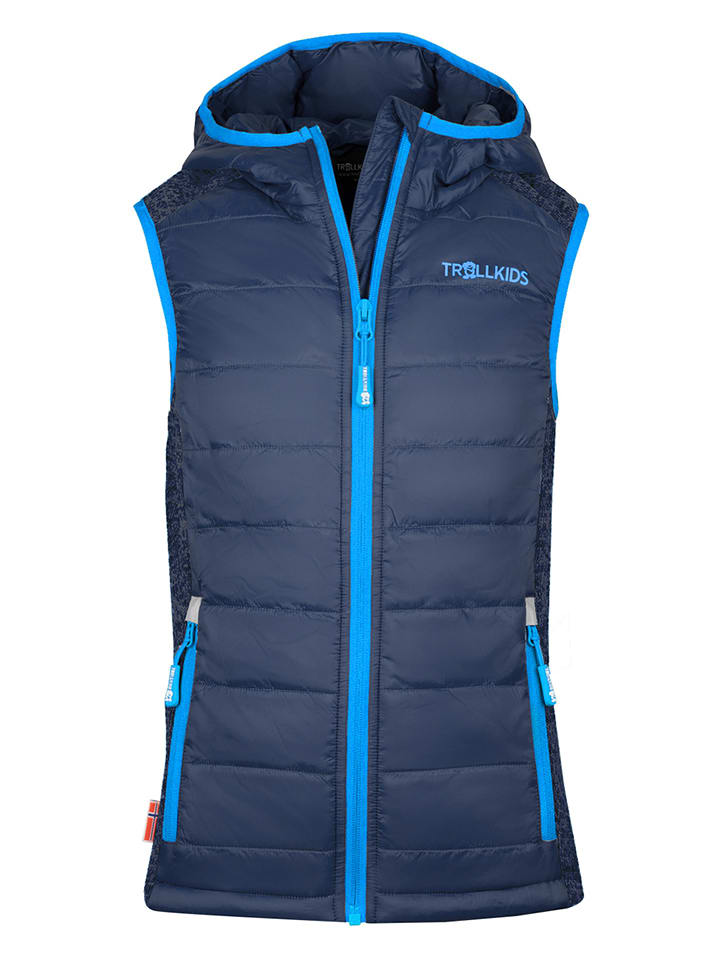 Trollkids Kamizelka funkcyjna "Skabu" w kolorze granatowym rozmiar: 128