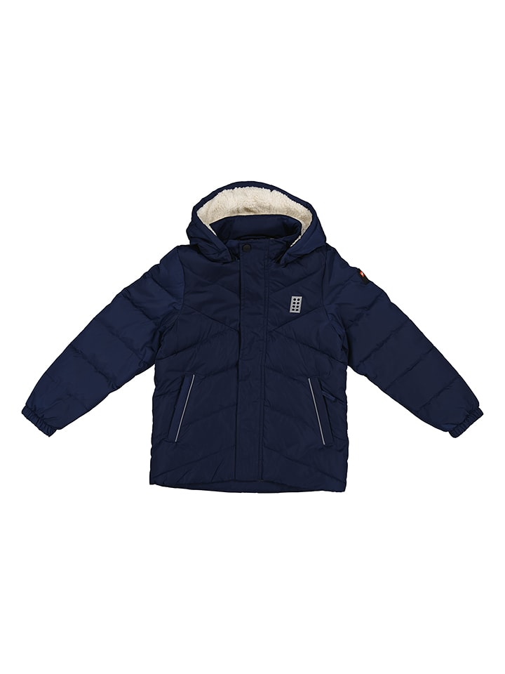 LEGO Kurtka pikowana w kolorze granatowym rozmiar: 134