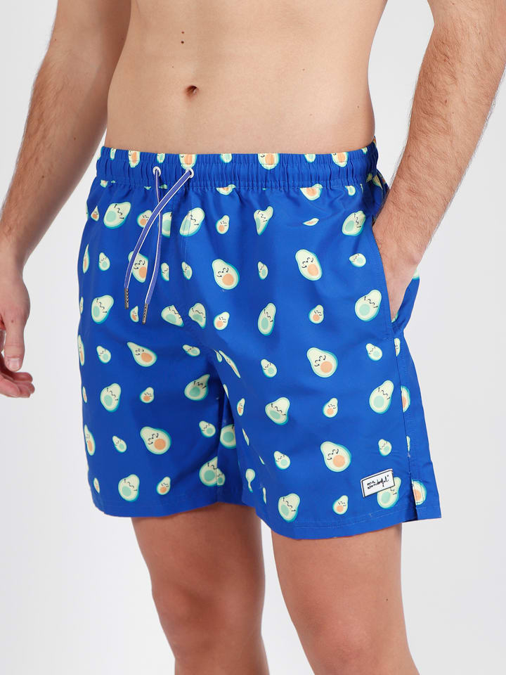 admas Szorty kąpielowe w kolorze niebieskim rozmiar: L