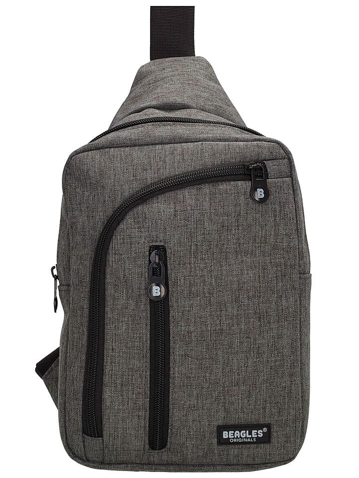 Beagles Torebka "Kyoto" w kolorze szarym - 18 x 25 x 5,5 cm rozmiar: onesize