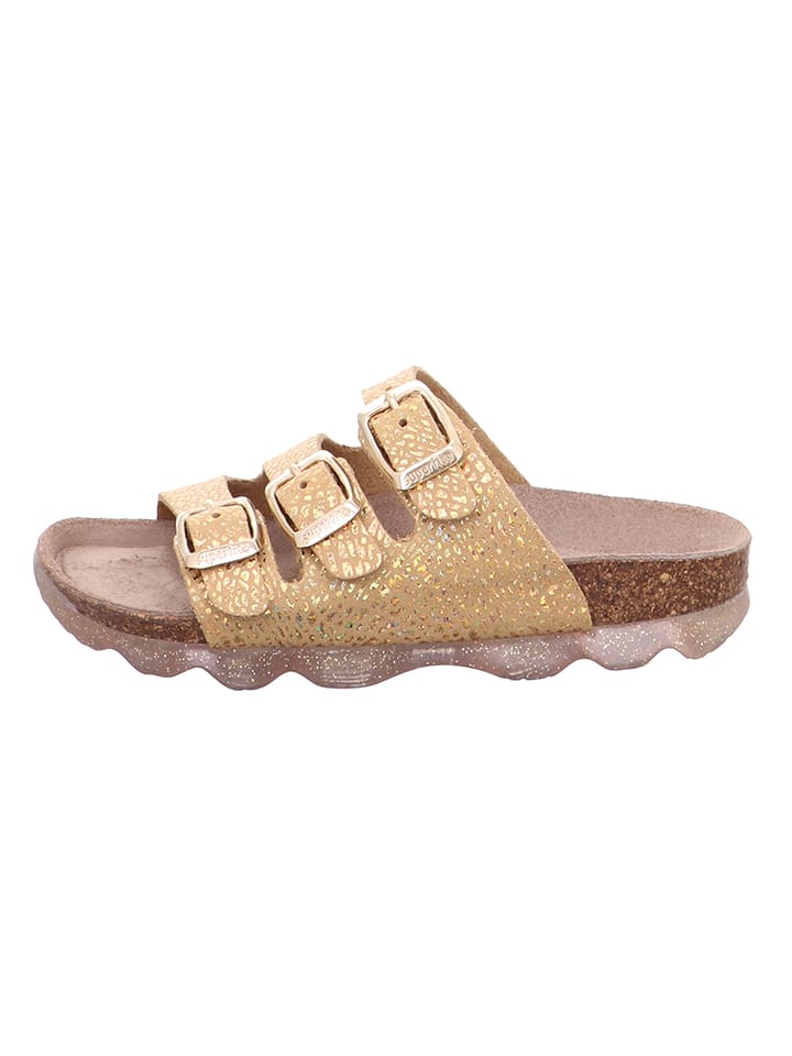 superfit Klapki "Jellies" w kolorze złotym rozmiar: 28