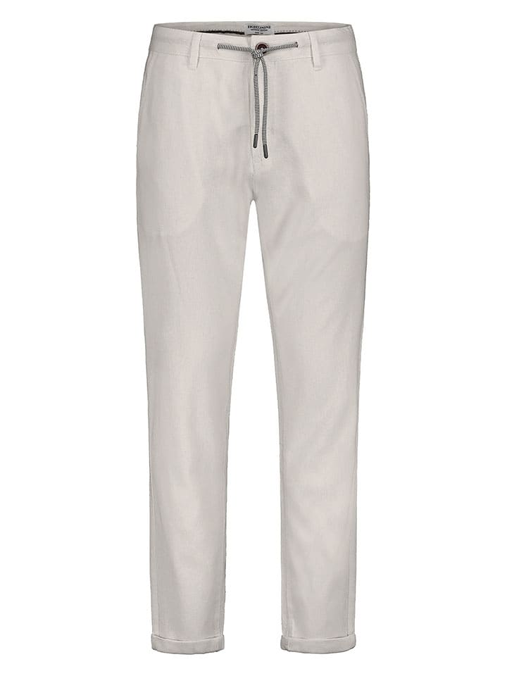 Eight2Nine Spodnie chino w kolorze kremowym rozmiar: W30