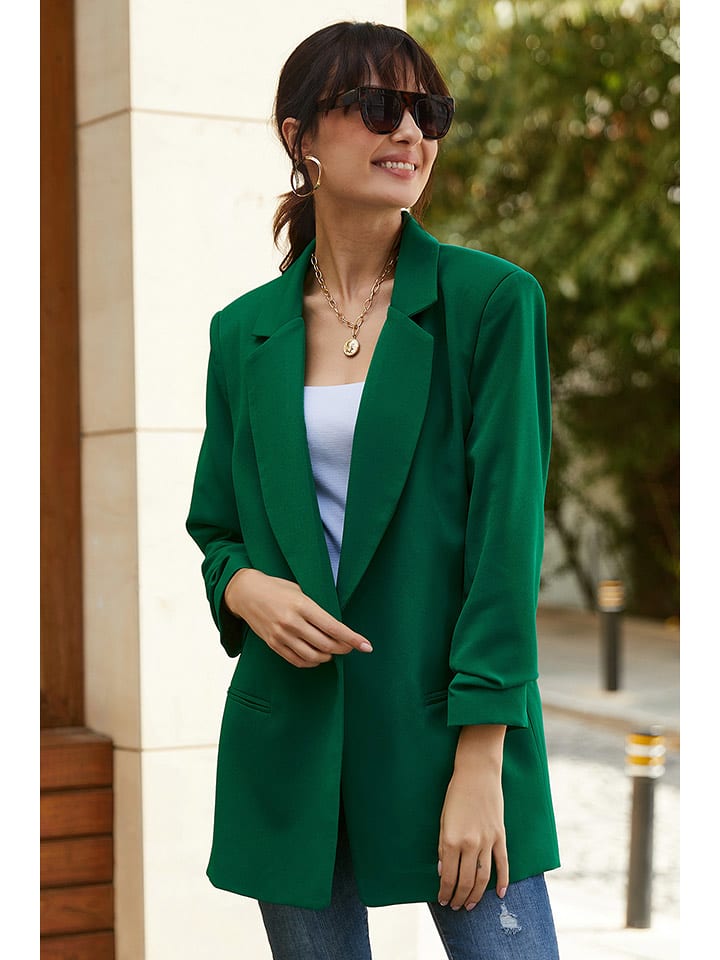 Milan Kiss Blezer w kolorze zielonym rozmiar: M