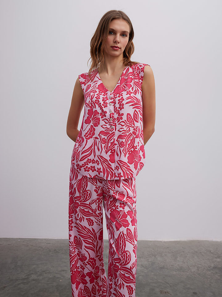 BGN Bluzka w kolorze jasnoróżowo-różowym rozmiar: 38