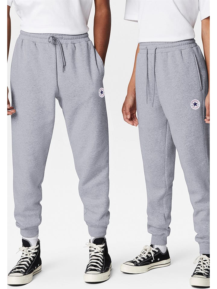 Converse Spodnie dresowe w kolorze szarym rozmiar: XL