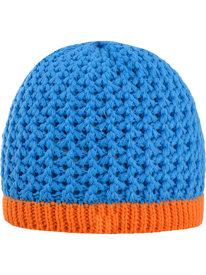 Czapka w kolorze niebieskim