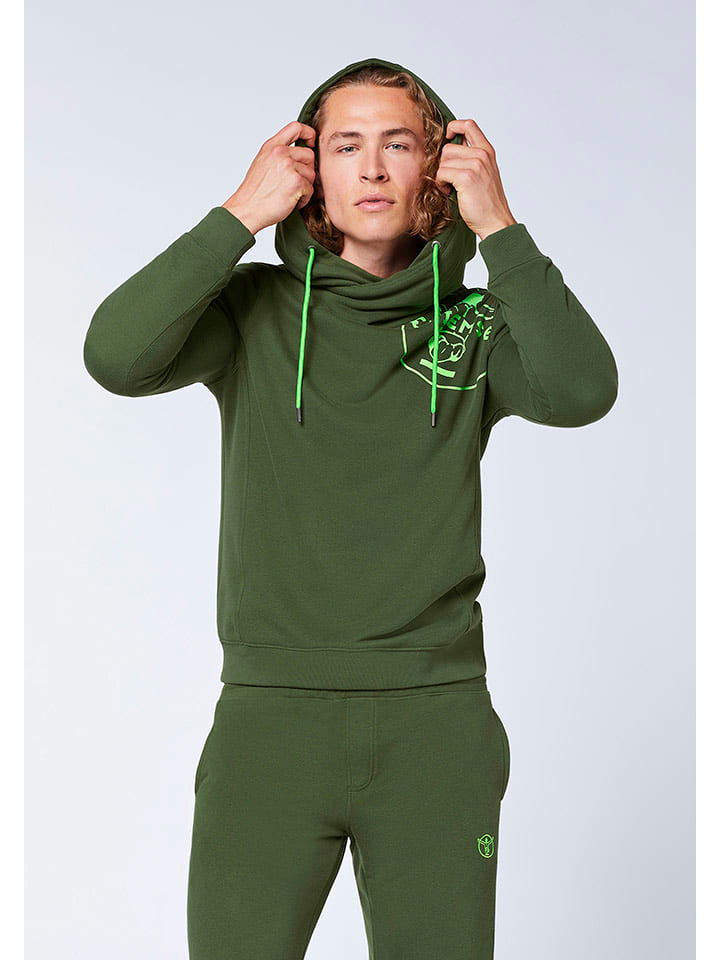 Chiemsee Bluza "Lowos" w kolorze zielonym rozmiar: M