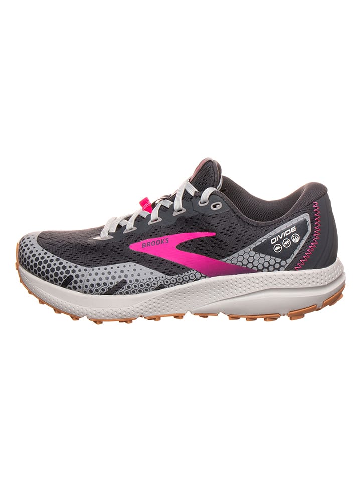 Brooks Buty "Divide 3" w kolorze antracytowym do biegania rozmiar: 39