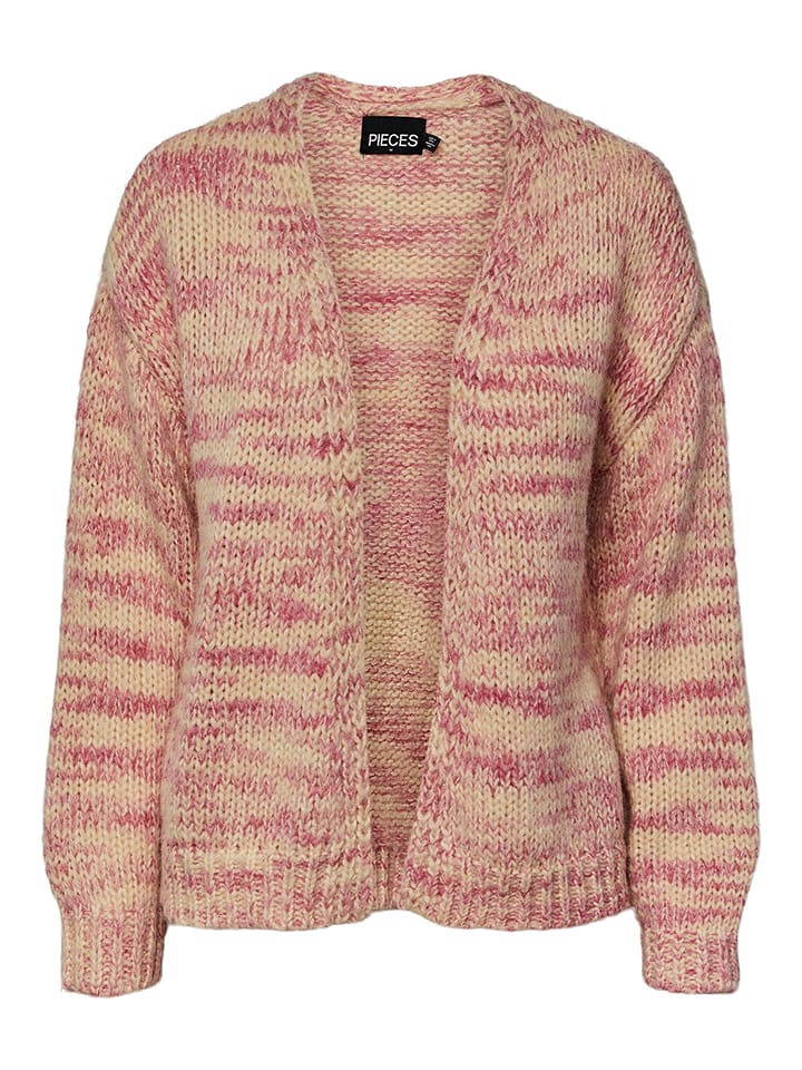 Kardigan "Nanna" w kolorze beżowo-różowym
