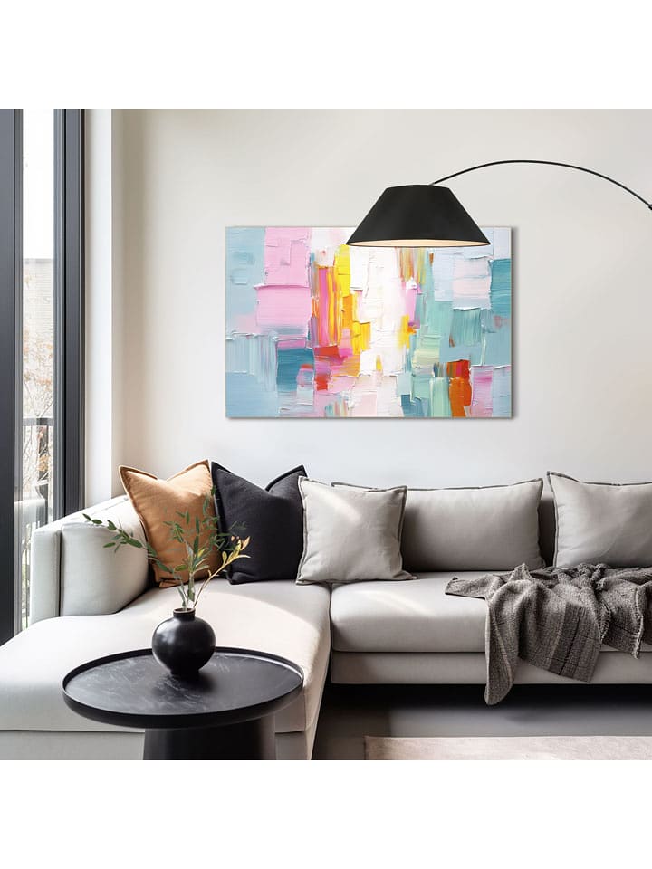 Orangewallz Druk artystyczny "Fresh Colour Balance I" w ramce rozmiar: 60x90 cm