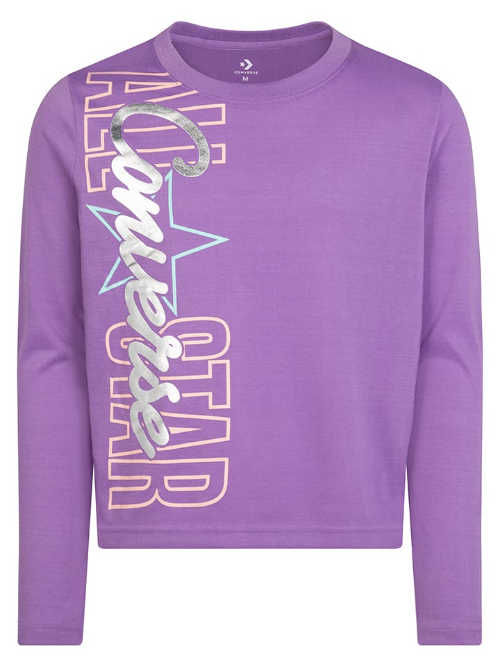 Converse Koszulka w kolorze fioletowym rozmiar: 152/158