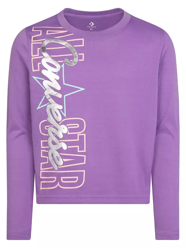 Converse Koszulka w kolorze fioletowym rozmiar: 152/158