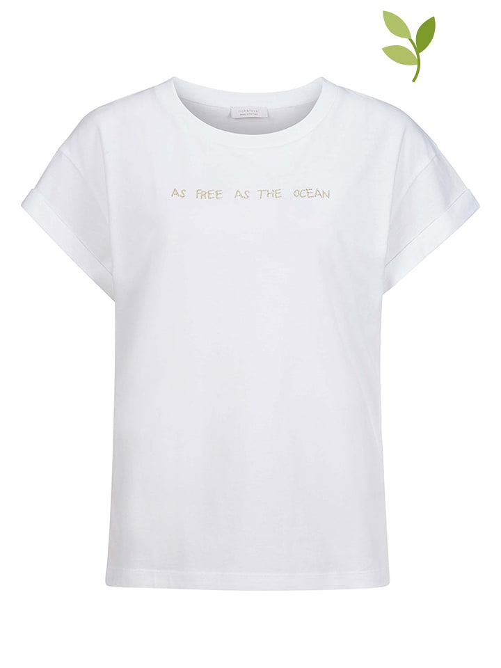 Rich & Royal Koszulka w kolorze białym rozmiar: M