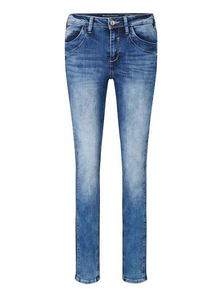 Dżinsy - Slim fit - w kolorze niebieskim