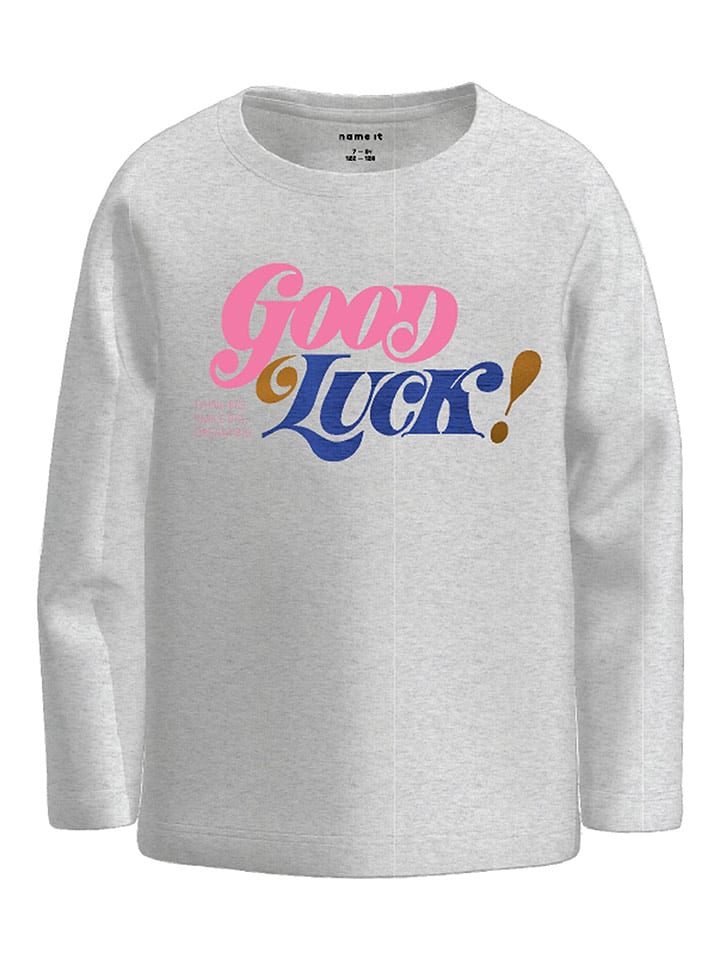 name it Koszulka "Natria" w kolorze szarym rozmiar: 122/128