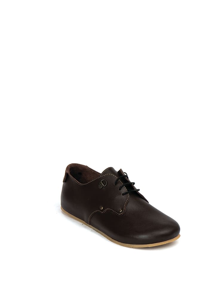 Comfortfusse Skórzane trzewiki w kolorze brązowym rozmiar: 38