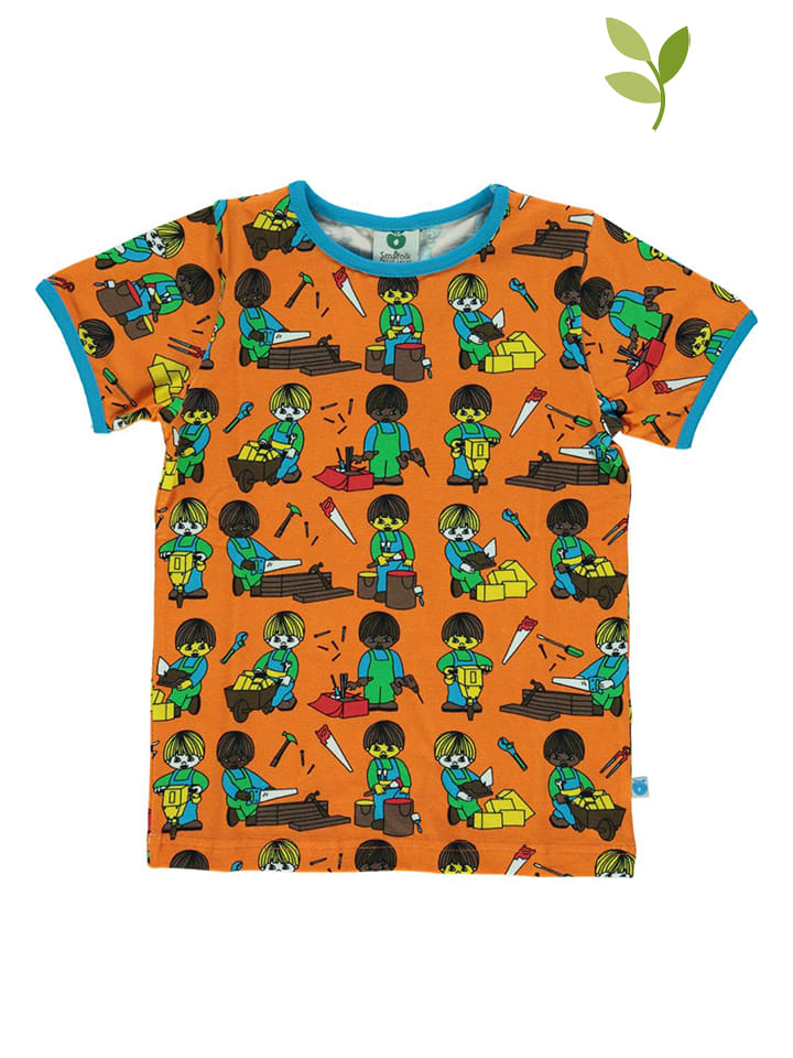 Koszulka "Workers" w kolorze pomarańczowym