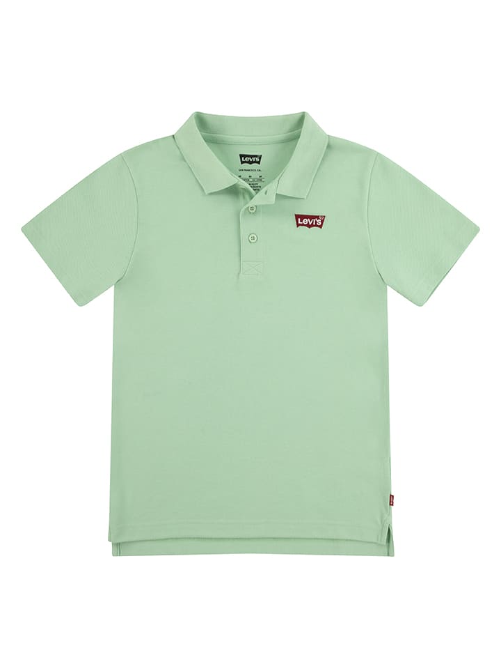 Levi's Kids Koszulka polo w kolorze zielonym rozmiar: 104